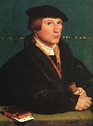 Hans Holbein Portrait of a Member of the Wedigh Family oil painting reproduction